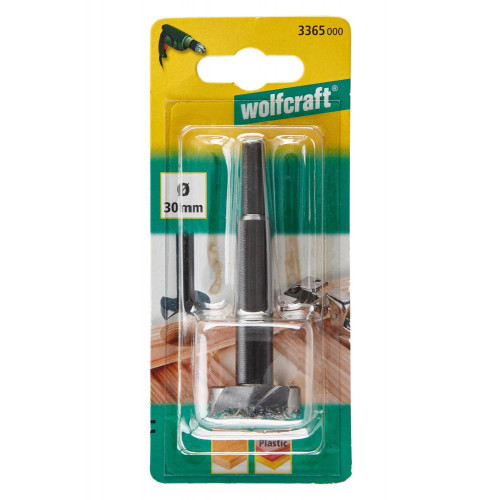 1 fraise d'encastrement WOLFCRAFT diamètre 30 mm, 90 mm - WOLFCRAFT