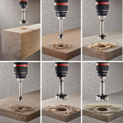 Fraise encastrement porte coulissante Diam.48 mm WOLFCRAFT - WOLFCRAFT