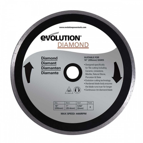 Lame diamant EVOLUTION Lamdrage3 255 mm - Evolution