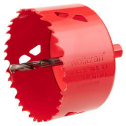 Scie cloche BIM bois / plastique / métal, WOLFCRAFT, diam. 83 mm - WOLFCRAFT