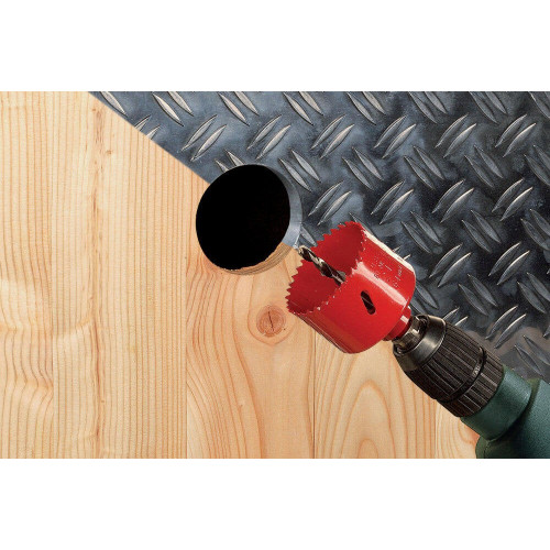 Scie cloche BIM bois/plastique/métal wolfcraft diamètre 127 mm - WOLFCRAFT