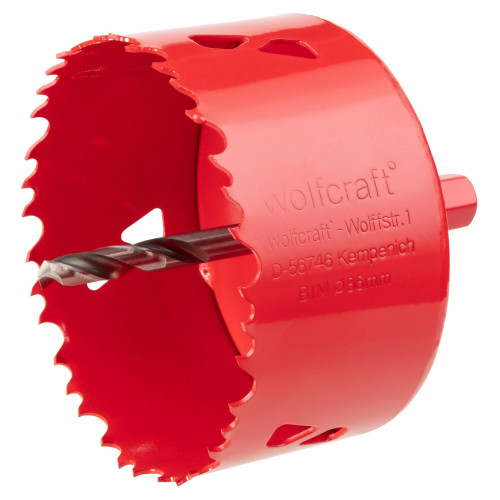 Scie cloche BIM bois/plastique/métal wolfcraft diamètre 86 mm - WOLFCRAFT