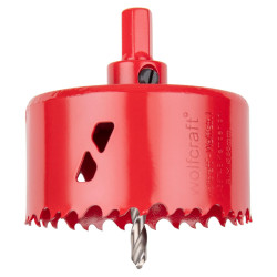 Scie cloche BIM bois/plastique/métal wolfcraft diamètre 86 mm - WOLFCRAFT