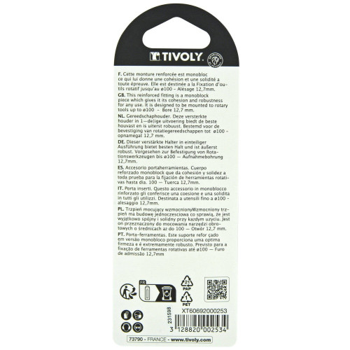 Porte-outils, Diam. 8 mm TIVOLY - TIVOLY