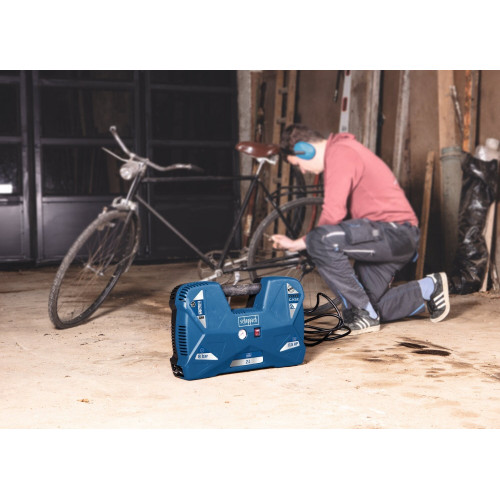 Gonfleur compresseur portatif de loisirs 2 litres Aircase, avec accessoiresv SCHEPPACH - SCHEPPACH