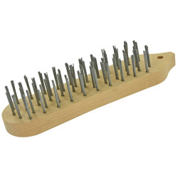 Brosse de poncage pour décapage, dérouillage, ébavurage intensif TIVOLY de marque TIVOLY, référence: B9167500