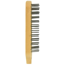 Brosse de poncage pour décapage, dérouillage, ébavurage intensif TIVOLY - TIVOLY