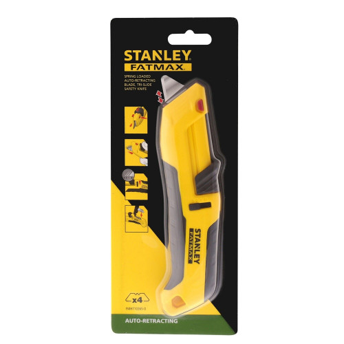 Couteau à lame auto-retractable, STANLEY FATMAX - STANLEY