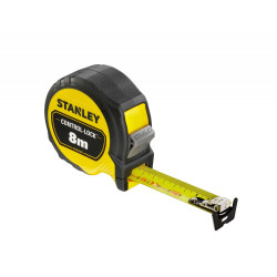 Metre ruban acier et caoutchouc Control-Lock STANLEY 8 m de marque STANLEY, référence: B9168800