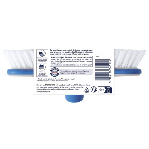 Tête de balai antichoc en polyester SPONTEX EXPERT - SPONTEX EXPERT