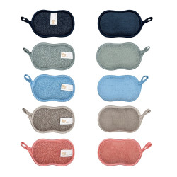 Lot de 5 éponges multiusage multisurface, BIG BROSS - BIG BROSS
