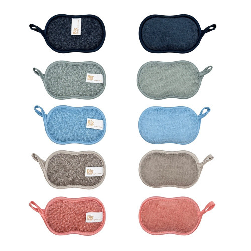 Lot de 5 éponges multiusage multisurface, BIG BROSS - BIG BROSS