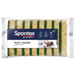 Lot de 8 éponges Xl multisurface, SPONTEX EXPERT de marque SPONTEX EXPERT, référence: B9179900