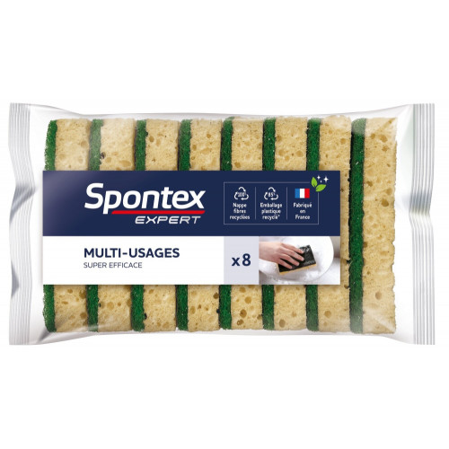 Lot de 8 éponges Xl multisurface, SPONTEX EXPERT - SPONTEX EXPERT