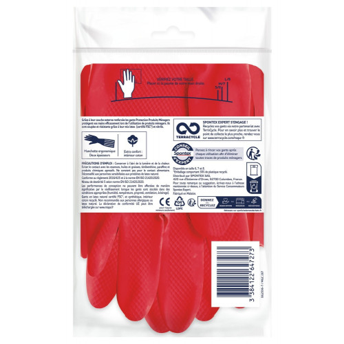 Gant pour les travaux chimiques, T 6 SPONTEX EXPERT - SPONTEX EXPERT