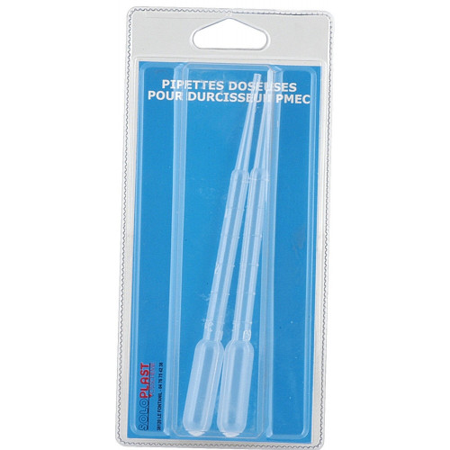 Lot De 2 Pipettes Doseuses Pour Durcisseur Soloplast - SOLOPLAST