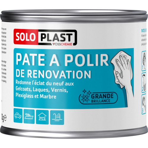 Pâte À Polir De Rénovation Soloplast, 200 G - SOLOPLAST