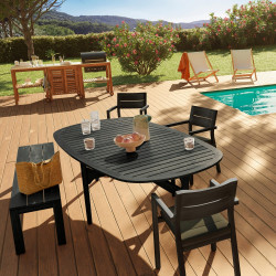 Huile pour bois extérieur V33 haute protection anthracite mat 1 l - V33