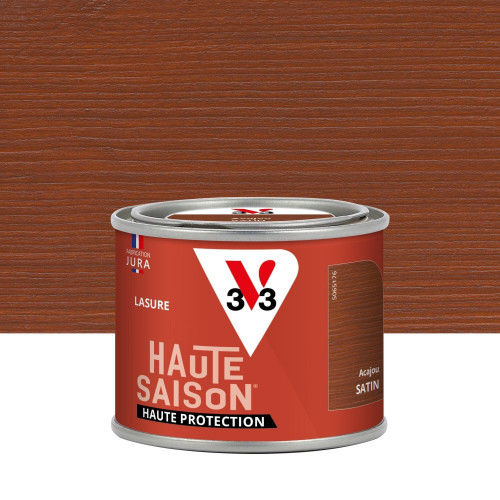 Lasure V33 Haute saison 8 ans acajou satiné 0.125 l - V33