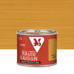 Lasure V33 Haute saison 8 ans chêne clair satiné 0.125 l de marque V33, référence: B9183200