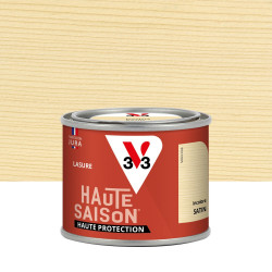 Lasure V33 Haute saison 8 ans incolore satiné 0.125 l de marque V33, référence: B9183600