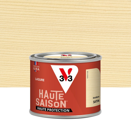 Lasure V33 Haute saison 8 ans incolore satiné 0.125 l - V33
