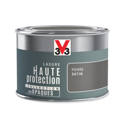 Lasure V33 Hp Les Opaques 8 Ans Poivre Satiné 0.125 L - V33