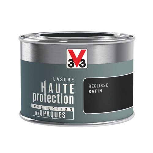 Lasure V33 Hp Les Opaques 8 Ans Réglisse Satiné 0.125 L - V33
