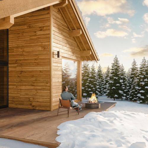 Lasure V33 Climats extrêmes 12 ans chêne doré satiné 5 l - V33