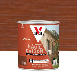 Lasure V33 Haute saison 8 ans acajou satiné 0.75 l - V33