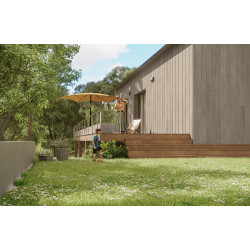 Lasure V33 Haute saison 8 ans gris argent satiné 0.75 l - V33