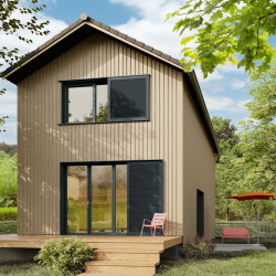 Peinture multimateriaux exterieure Multimaterio V33 anthracite satine 0.125 l - V33