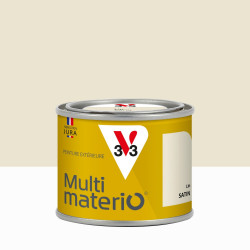Peinture multimateriaux exterieure Multimaterio V33 lin satine 0.125 l de marque V33, référence: B9190300