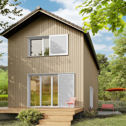 Peinture multimateriaux exterieure Multimaterio V33 blanc satine 2 l - V33