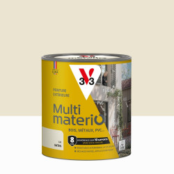 Peinture multimateriaux exterieure Multimaterio V33 lin satine 0.5 l de marque V33, référence: B9192000