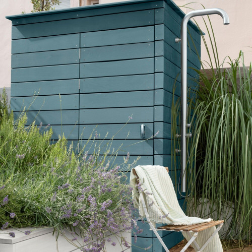 Peinture extérieure bois V33 Couleurs d'ici, bleu feutré velours  2l - V33