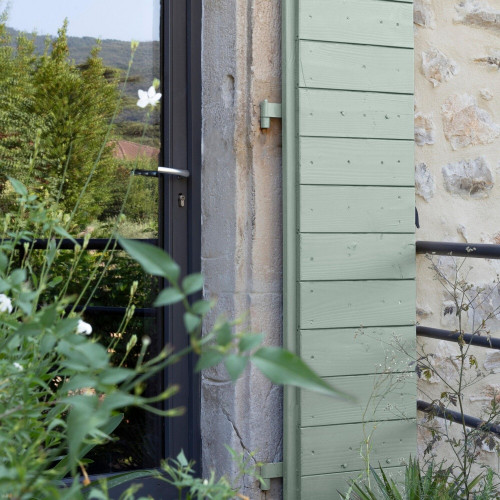 Peinture extérieure bois V33 Couleurs d'ici, vert pastel velours  0.125l - V33