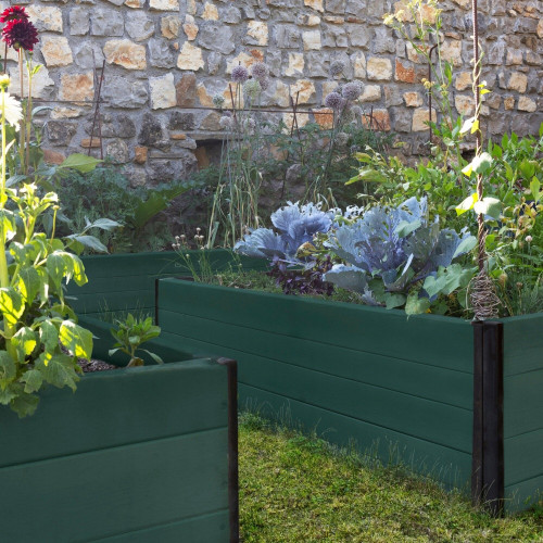 Peinture extérieure bois V33 Couleurs d'ici, vert profond velours  0.125l - V33