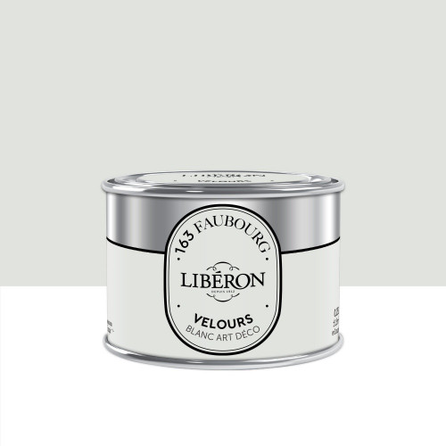 Testeur peinture blanc art déco velours 163 faubourg LIBÉRON 125 ml - LIBERON