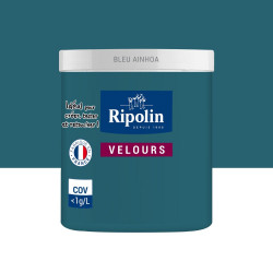 Testeur peinture bleu ainhoa velours Interieur RIPOLIN 75 ml de marque RIPOLIN, référence: B9198100