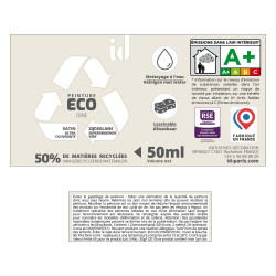 Testeur peinture craie mur / plafond ID satiné 0.05 l - ID