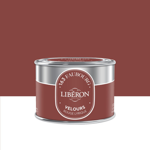 Testeur peinture grège rouge lyrique velours 163 faubourg LIBÉRON 125 ml - LIBERON