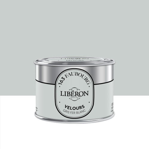 Testeur peinture gris fer blanc velours 163 faubourg LIBÉRON 125 ml - LIBERON