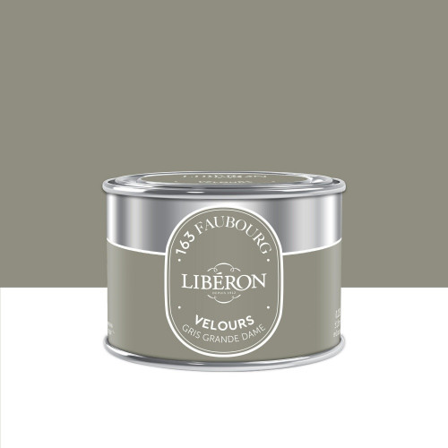 Testeur peinture gris grande dame velours 163 faubourg LIBÉRON 125 ml - LIBERON