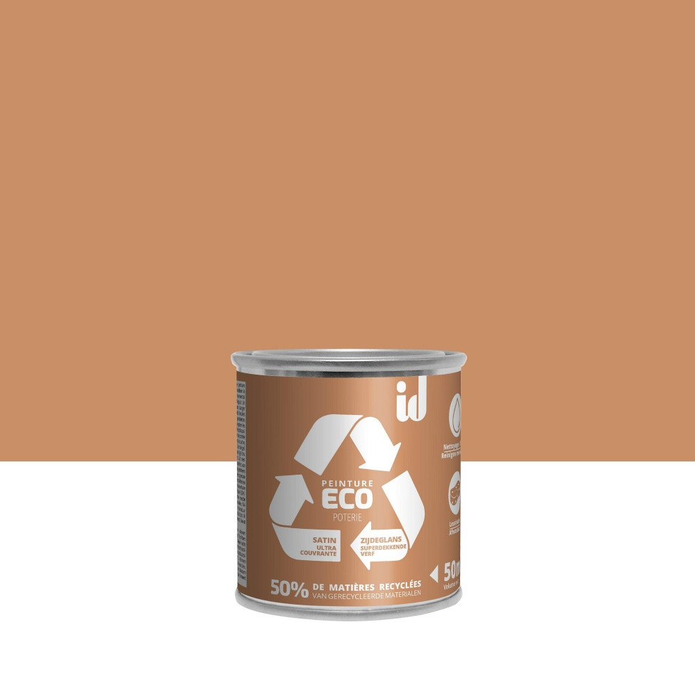 Testeur peinture poterie mur / plafond ID satiné 0.05 l