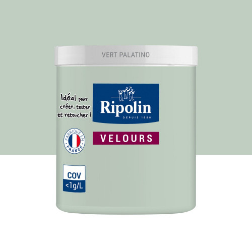 Testeur peinture vert palatino velours Interieur RIPOLIN 75 ml - RIPOLIN