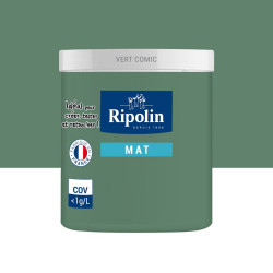 Testeur peinture vert comic mat Interieur RIPOLIN 75 ml - RIPOLIN