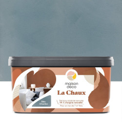 Peinture a effet, La chaux MAISON DECO, chardon, extramat, 2.5 l de marque MAISON DECO, référence: B9206000