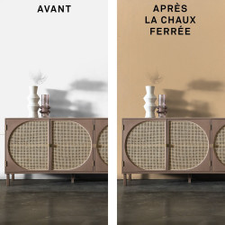 Peinture a effet, La chaux MAISON DECO, rotin, extramat, 2.5 l - MAISON DECO