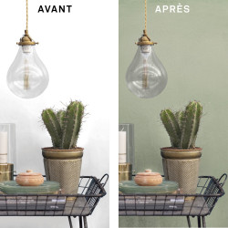 Peinture à effet, Nuage de chaux MAISON DECO, classe verte, mat, 2 l - MAISON DECO